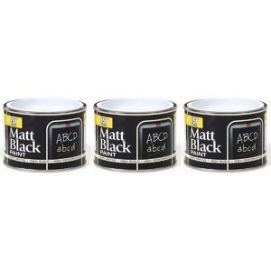 151 Matt Black Paint Black Board School 180ml (YELLOW STRIP ON TUB) (Pack of 3) 151 Matt Black Paint Black Board School 180ml (YELLOW STRIP ON TUB) (Pack of 3)