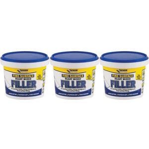Everbuild Ready Mixed Fine Surface Filler, White, 600 g RMFINE (Pack Everbuild Ready Mixed Fine Surface Filler, White, 600 g RMFINE (Pack