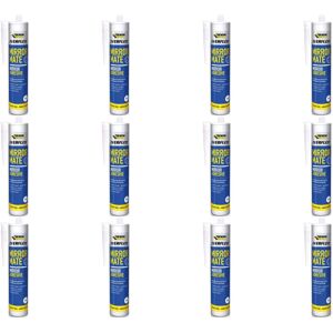Everbuild Everflex Mirror Mate Mirror Adhesive, White, 290 ml MIRROR (P Everbuild Everflex Mirror Mate Mirror Adhesive, White, 290 ml MIRROR (P