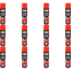 Rapide Auto Extreme All Purpose Spray Paint Can Red Gloss Finish 250ml 1907 (P Rapide Auto Extreme All Purpose Spray Paint Can Red Gloss Finish 250ml 1907 (P