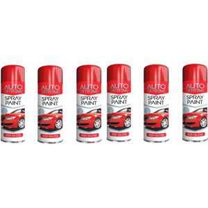Rapide Auto Extreme All Purpose Spray Paint Can Red Gloss Finish 250ml 1907 (P Rapide Auto Extreme All Purpose Spray Paint Can Red Gloss Finish 250ml 1907 (P