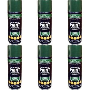 Paint Factory All Purpose Forest Green 400ml 1738PR (Pack of 6) Paint Factory All Purpose Forest Green 400ml 1738PR (Pack of 6)