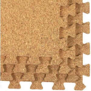 Actiasmat EVA Cork Floor Tiles Soft Mats with Foam Base 1 pack of 4 Actiasmat EVA Cork Floor Tiles Soft Mats with Foam Base 1 pack of 4