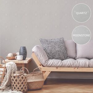 BOUTIQUE Grey Vinyl Wall Wallpaper - Geometric Pattern, 10m x 0.52m BOUTIQUE Grey Vinyl Wall Wallpaper - Geometric Pattern, 10m x 0.52m