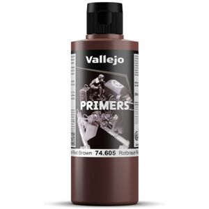 Vallejo VAL74605 - AV Polyurethane - Primer Ger man Red Brown (RAL 8012) 200ml Vallejo VAL74605 - AV Polyurethane - Primer Ger man Red Brown (RAL 8012) 200ml