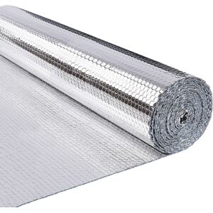 VOUNOT Insulation Roll Radiator Foil - 122cm x 10m - Thermal Reflective Bubble Film VOUNOT Insulation Roll Radiator Foil - 122cm x 10m - Thermal Reflective Bubble Film