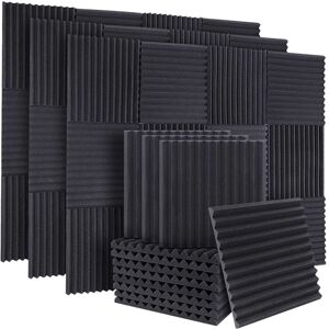 Unbranded 50Pcs Acoustic Soundproof Foam Sound Absorbing Panels,1X12X12Inch Unbranded 50Pcs Acoustic Soundproof Foam Sound Absorbing Panels,1X12X12Inch