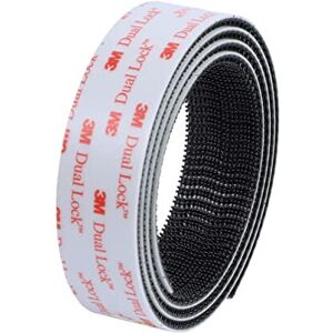 3M 3550TB Dual Lock Reclosable Fastener Blister, 25 mm x 2.5m, Black 3M 3550TB Dual Lock Reclosable Fastener Blister, 25 mm x 2.5m, Black