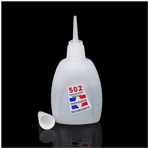 Unbranded 1pc Super Liquid Glue 502 Instant Quick-drying Cyanoacrylate Adhesive Strongglue Unbranded 1pc Super Liquid Glue 502 Instant Quick-drying Cyanoacrylate Adhesive Strongglue