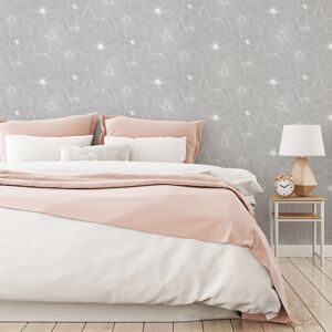 Fresco Linear Floral Grey Wallpaper (WAS 13.99) Fresco Linear Floral Grey Wallpaper (WAS 13.99)