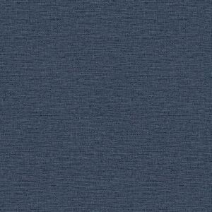 (Navy Blue 199511) Grandeco Telma Linen Plain Fabric Woven Wallpaper (Navy Blue 199511) Grandeco Telma Linen Plain Fabric Woven Wallpaper