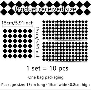 Unbranded (ACZ2009 (15*15cm*10pcs)) New Retro Wall Brick -Style Tile Wall Sticker Balcony Unbranded (ACZ2009 (15*15cm*10pcs)) New Retro Wall Brick -Style Tile Wall Sticker Balcony