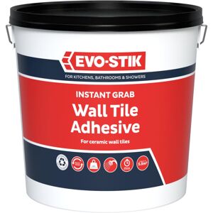Evo-Stik Wall Tile Adhesive Instant Grab, Ready to Use, Non-Slip Formula, Showerproof, Si Evo-Stik Wall Tile Adhesive Instant Grab, Ready to Use, Non-Slip Formula, Showerproof, Si