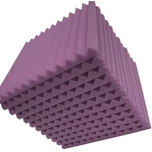 Unbranded (Purple, 12pcs) 12/24pcs Acoustic Panels Studio Acoustic Foam Sound Foam Sound P Unbranded (Purple, 12pcs) 12/24pcs Acoustic Panels Studio Acoustic Foam Sound Foam Sound P