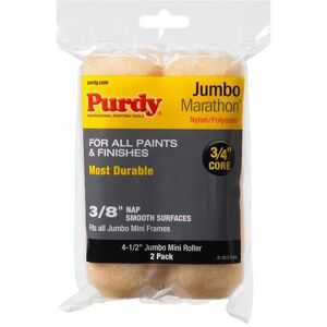 Purdy - Marathon Jumbo Mini Roller Sleeve 114 x 19mm (4.1/2 x 3/4in) (Pack 2) Purdy - Marathon Jumbo Mini Roller Sleeve 114 x 19mm (4.1/2 x 3/4in) (Pack 2)