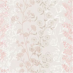 Fresco Jemima Sprigs Pink/Rose Gold Wallpaper (Was 13) Fresco Jemima Sprigs Pink/Rose Gold Wallpaper (Was 13)
