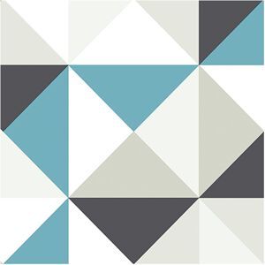 Superfresco Easy Polygone Blue/Noir Large Geometric Wallpaper (WAS 17.99) Superfresco Easy Polygone Blue/Noir Large Geometric Wallpaper (WAS 17.99)