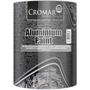 Cromar Aluminium Paint Contractors Grade Bright Solar Reflective Coat 25 Ltr Cromar Aluminium Paint Contractors Grade Bright Solar Reflective Coat 25 Ltr