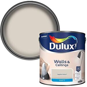 Dulux Walls & Ceilings Matt Emulsion Paint - Egyptian Cotton - 2.5L Dulux Walls & Ceilings Matt Emulsion Paint - Egyptian Cotton - 2.5L