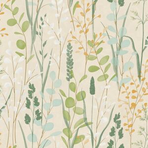 Grandeco Life Karuna Meadow Green Wallpaper A76202 Grandeco Life Karuna Meadow Green Wallpaper A76202