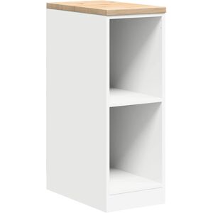 (white, 30 x 51 x 85 cm/ 1 pcs) vidaXL Garage Storage Cabinet Solid Wood Pine ca (white, 30 x 51 x 85 cm/ 1 pcs) vidaXL Garage Storage Cabinet Solid Wood Pine ca