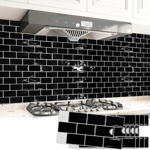 Art3d 20-Pack Kitchen Backsplash Tile Peel and Stick Vinyl Stick On Subway Tile Art3d 20-Pack Kitchen Backsplash Tile Peel and Stick Vinyl Stick On Subway Tile