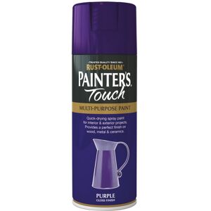 Rust-Oleum AE0040029E8 400ml Painter's Touch Spray Paint - Purple Gloss Rust-Oleum AE0040029E8 400ml Painter's Touch Spray Paint - Purple Gloss