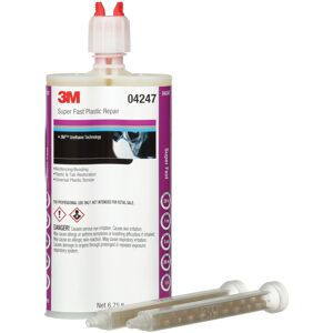3M Super Fast Plastic Repair 04247 Tranlucent Color Ready-To-Use Two-Part Ep 3M Super Fast Plastic Repair 04247 Tranlucent Color Ready-To-Use Two-Part Ep