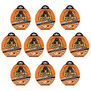 Gorilla 3044010 Tape Duct Tape Black 48mm x 32m (10 Pack) Gorilla 3044010 Tape Duct Tape Black 48mm x 32m (10 Pack)