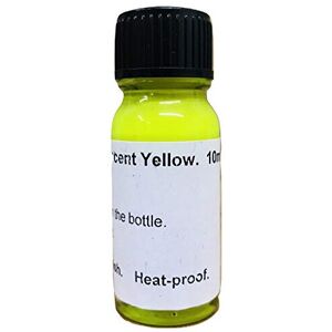 Fascinating Finishes Ltd 1 x 10ml Yellow Hi Vis Florescent Float Paint with Brush Fascinating Finishes Ltd 1 x 10ml Yellow Hi Vis Florescent Float Paint with Brush