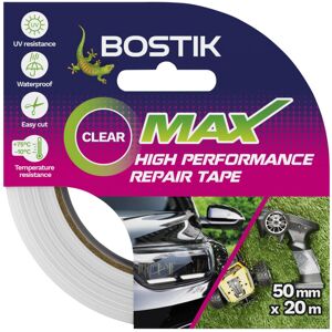Bostik Max Repair Tape Clear Ultra Strong Waterproof Duct Tape Maximum Bond Str Bostik Max Repair Tape Clear Ultra Strong Waterproof Duct Tape Maximum Bond Str