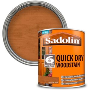 Sadolin - Quick Dry Woodstain 1L - Antique Pine Sadolin - Quick Dry Woodstain 1L - Antique Pine