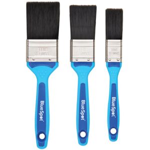 Bluespot Tools Soft Grip Synthetic Paint Brush Set, 3 Piece Bluespot Tools Soft Grip Synthetic Paint Brush Set, 3 Piece