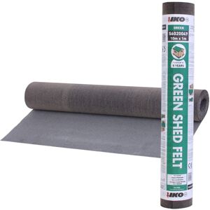 Novecrafto (Green (10m x 1m)) Heavy-Duty Standard Grade Mineral Shed Roofing Felt - Premium Novecrafto (Green (10m x 1m)) Heavy-Duty Standard Grade Mineral Shed Roofing Felt - Premium