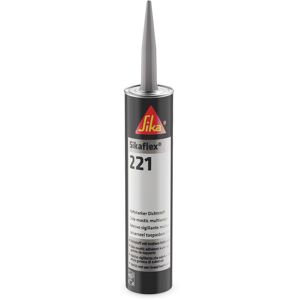 Sika flex-221 weather-resistant adhesive sealant, 300 ml, grey Sika flex-221 weather-resistant adhesive sealant, 300 ml, grey