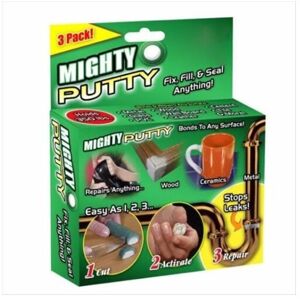 Unbranded (Magic Mighty Putty) Pack 3 Magic Mighty Putty Fill Seal Glue Tool For Wood Cera Unbranded (Magic Mighty Putty) Pack 3 Magic Mighty Putty Fill Seal Glue Tool For Wood Cera