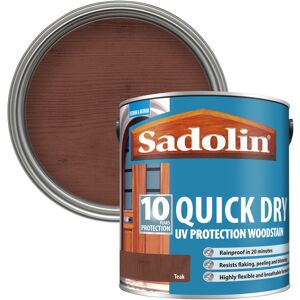 (Teak) Sadolin 10 Year Quick Dry Woodstain 2.5L (Teak) Sadolin 10 Year Quick Dry Woodstain 2.5L