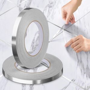 Unbranded (As show, One size) Set Of 2 Rolls - Decorative Adhesive Tape, Tile Joint, Thick Unbranded (As show, One size) Set Of 2 Rolls - Decorative Adhesive Tape, Tile Joint, Thick