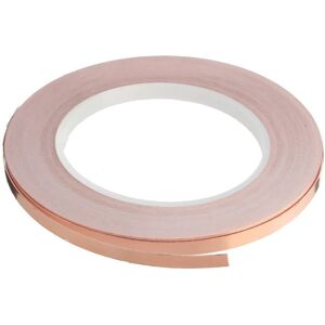 Unbranded Single-Sided Adhesive Copper Foil Tape (5mmx20M) Unbranded Single-Sided Adhesive Copper Foil Tape (5mmx20M)