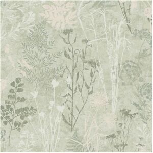 Graham & Brown Superfresco Easy Organics Floral Metallic Wallpaper - Wallcovering Graham & Brown Superfresco Easy Organics Floral Metallic Wallpaper - Wallcovering