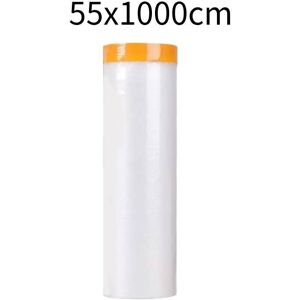 Unbranded (55cm) Roll 10m Self Adhesive Home Carpet Floor Protector Film Dust Cover Protec Unbranded (55cm) Roll 10m Self Adhesive Home Carpet Floor Protector Film Dust Cover Protec