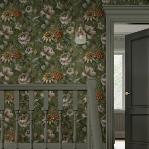 Superfresco Easy Gardenia Forest Wallpaper Paste the Wall Green Floral Eco Superfresco Easy Gardenia Forest Wallpaper Paste the Wall Green Floral Eco