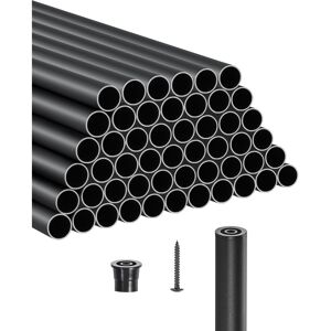 VEVOR Deck Balusters 51 Pack 26 in Aluminum Stair Balusters 3/4 in Water-Proof R VEVOR Deck Balusters 51 Pack 26 in Aluminum Stair Balusters 3/4 in Water-Proof R