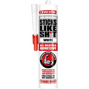BOSTIK Evo-Stik Sticks Like Sh*t Grab Adhesive all weather Glue white BOSTIK Evo-Stik Sticks Like Sh*t Grab Adhesive all weather Glue white