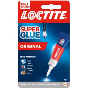 Loctite Super Glue Liquid, Tube 3g Loctite Super Glue Liquid, Tube 3g
