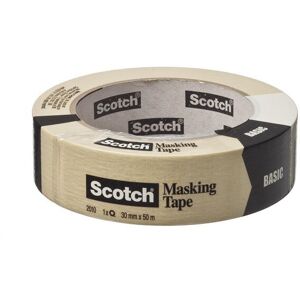 Scotch Masking Tape 2010 Basic 36mm x 50m Scotch Masking Tape 2010 Basic 36mm x 50m