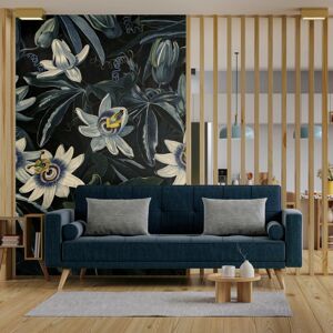 Superfresco Easy Midnight Flora Navy Print To Order 3m x 2.8m Mural Wallpaper Superfresco Easy Midnight Flora Navy Print To Order 3m x 2.8m Mural Wallpaper