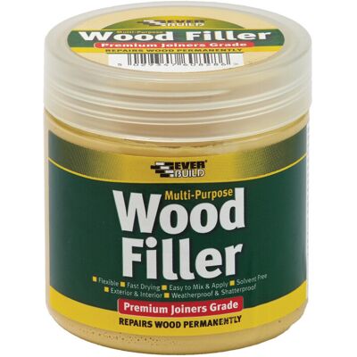 Everbuild EVBMPWFP250 Pine Wood Filler - 250 ml Multi-Purpose Premium Grade Everbuild EVBMPWFP250 Pine Wood Filler - 250 ml Multi-Purpose Premium Grade