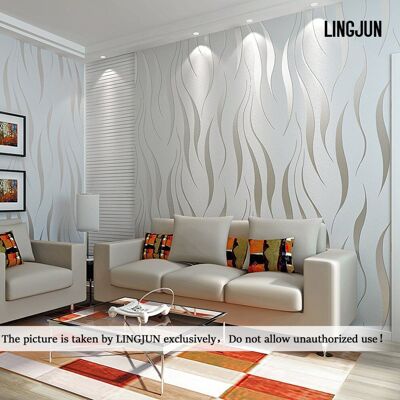 Hanmero Modern Water Plant 3D Wall Mural - Living Room Decor Hanmero Modern Water Plant 3D Wall Mural - Living Room Decor