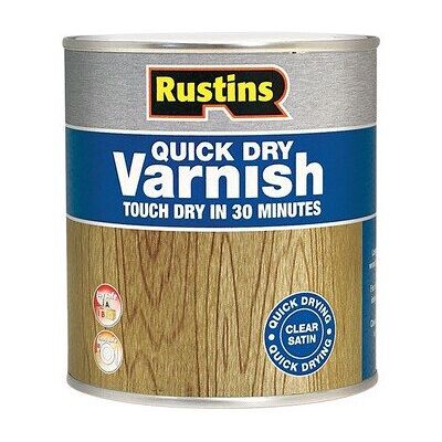 Rustins - AVSC2500 - Clear - Satin - Varnish Rustins - AVSC2500 - Clear - Satin - Varnish